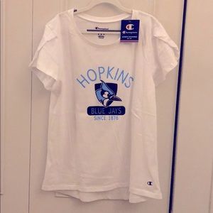 John Hopkins Blue Jays shirt